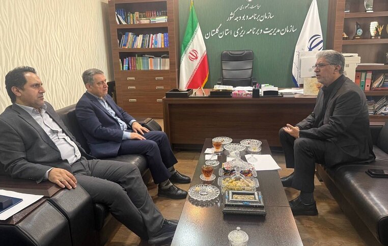 دیدار سنگدوینی با رئیس سازمان برنامه و بودجه استان گلستان با محوریت پیگیری اعتبارات حوزه انتخابیه