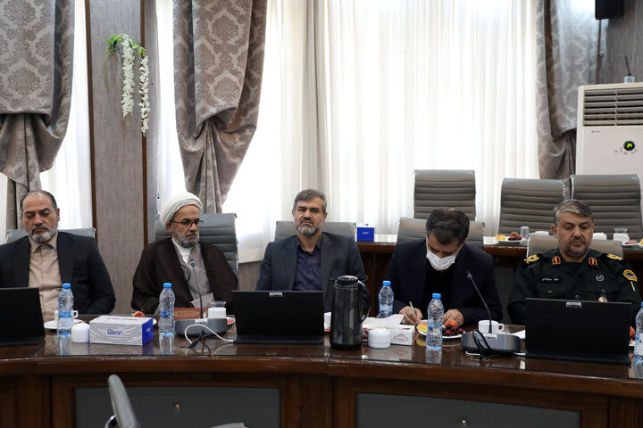 نشست شورای تأمین شهرستان جیرفت با حضور اعضای کمیسیون امنیت ملی مجلس