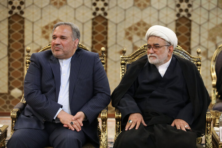 دیدار نخست وزیر عراق با رئیس مجلس شورای اسلامی