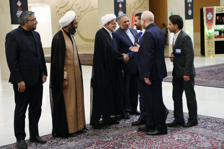 دیدار نخست وزیر عراق با رئیس مجلس شورای اسلامی