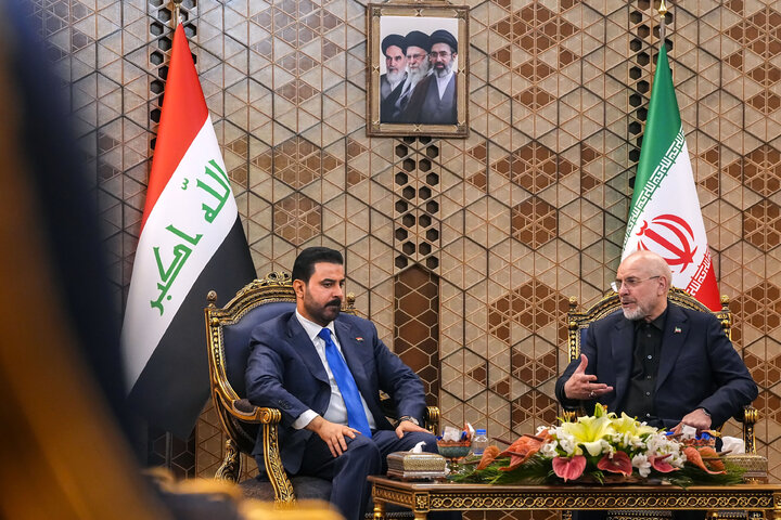 دیدار نخست وزیر عراق با دکتر قالیباف