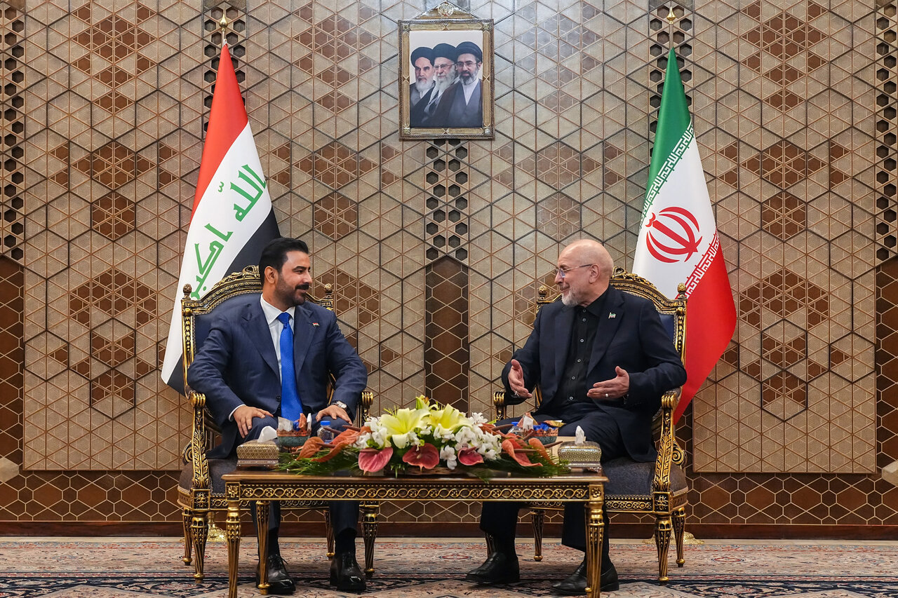 دکتر قالیباف: رژیم صهیونیستی دشمن شماره یک همه کشورهای اسلامی است/ همکاری ایران و عراق می تواند بسیاری از مسائل منطقه را حل و فصل کند/ الزیدی: با ایران شریک و همسرنوشتیم/تشییع آیت الله خامنهای فوقالعاده بود و تصویری ویژه به جهان منتقل کرد دکتر قالیباف: رژیم صهیونیستی دشمن شماره یک همه کشورهای اسلامی است/ همکاری ایران و عراق می تواند بسیاری از مسائل منطقه را حل و فصل کند/ الزیدی: با ایران شریک و همسرنوشتیم/تشییع آیت الله خامنهای فوقالعاده بود و تصویری ویژه به جهان منتقل کرد
