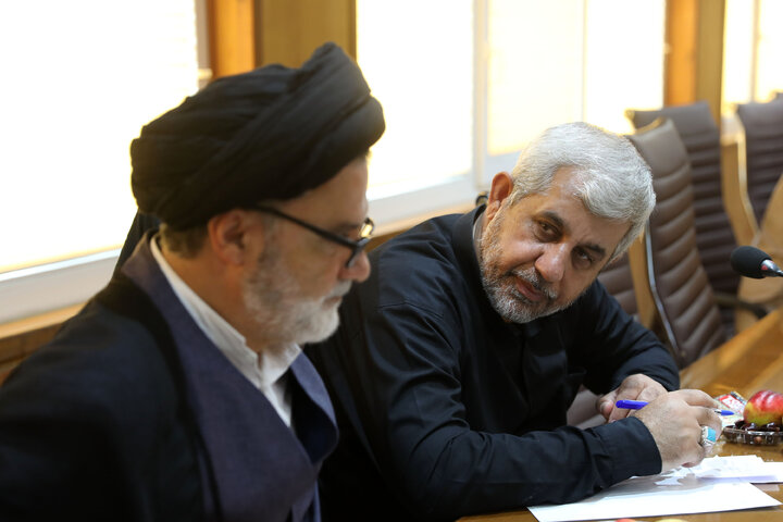 نشست مشترک اعضای کمیسیون امنیت ملی مجلس با فرمانده قرارگاه مدینه