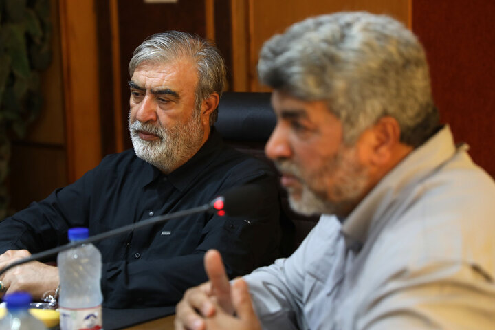 نشست مشترک اعضای کمیسیون امنیت ملی مجلس با فرمانده قرارگاه مدینه