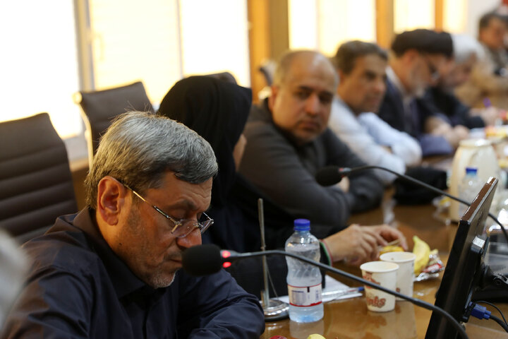نشست مشترک اعضای کمیسیون امنیت ملی مجلس با فرمانده قرارگاه مدینه