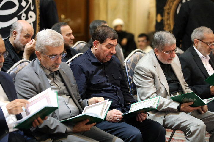 مراسم بزرگداشت شهیده زهرا حداد عادل همسر شهید رهبر معظم انقلاب