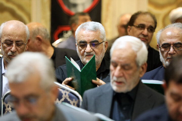 مراسم بزرگداشت شهیده زهرا حداد عادل همسر شهید رهبر معظم انقلاب
