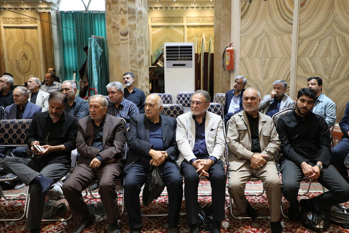 مراسم بزرگداشت شهیده زهرا حداد عادل همسر شهید رهبر معظم انقلاب