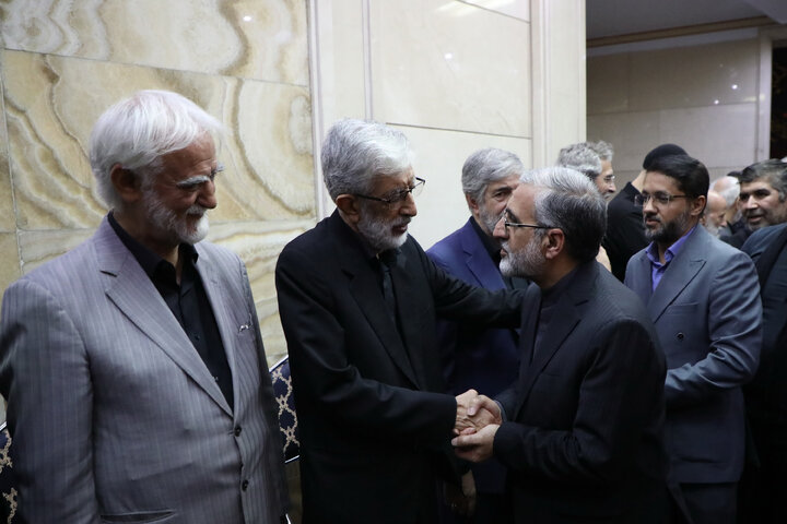 مراسم بزرگداشت شهیده زهرا حداد عادل همسر شهید رهبر معظم انقلاب
