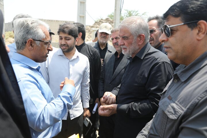 بازدید اعضای کمیسیون امور داخلی کشور و شوراها از حاشیه شهرستان میناب