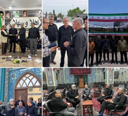 بازدید احمد مرادی از موکبهای مسیر اربعین؛ از شهرستان خمیر تا مرز شلمچه/مراسم تجلیل از خادمان مدیریت بحران