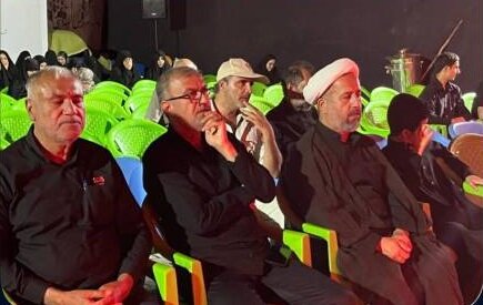 تجلیل مرادی از موکب‌داران عراقی در مراسم یادواره شهدای مدرسه شجره طیبه