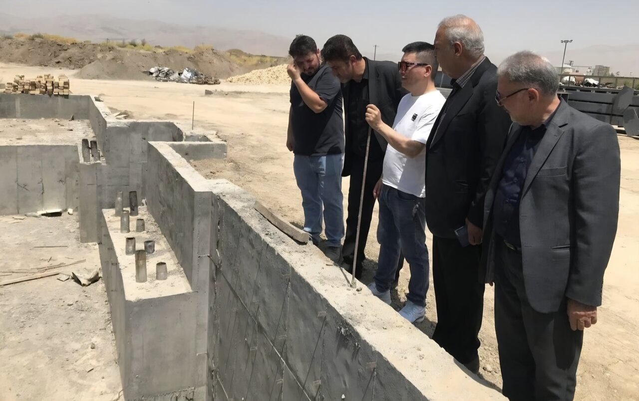 بازدید رنجبرزاده از شهرک صنعتی اسدآباد 