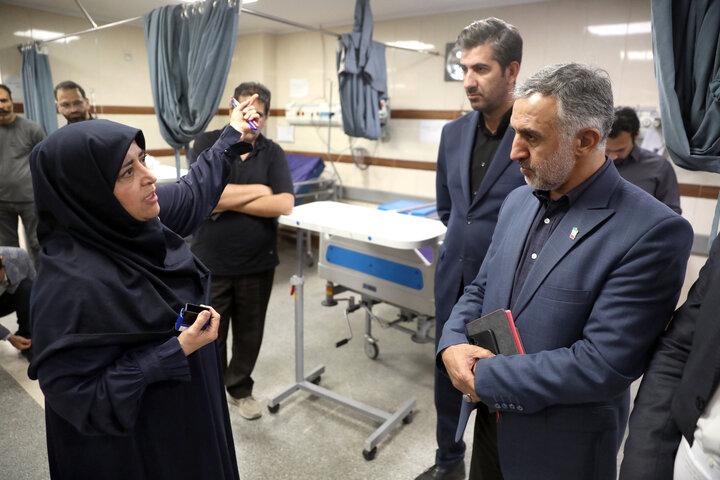 بازدید اعضای مجمع نمایندگان تهران از پروژه‌های مسکن مهر و بیمارستان انصارالغدیر پردیس
