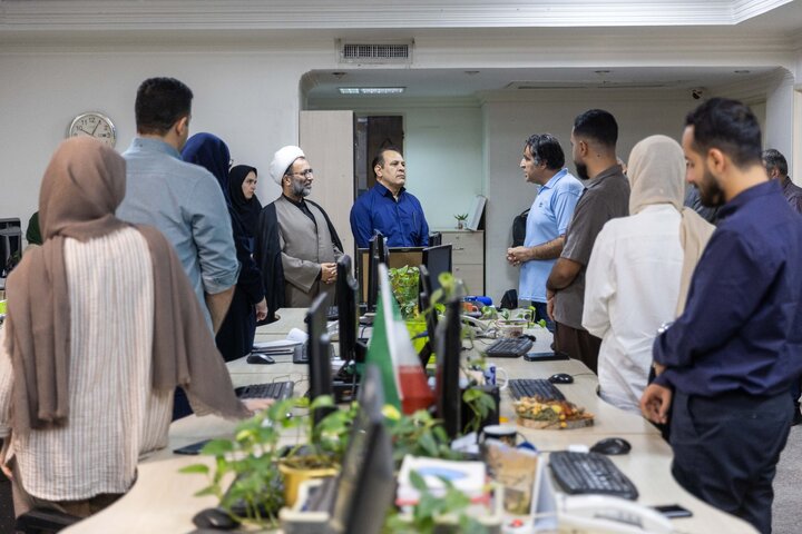 بازدید علیرضا سلیمی از خبرگزاری ایسنا