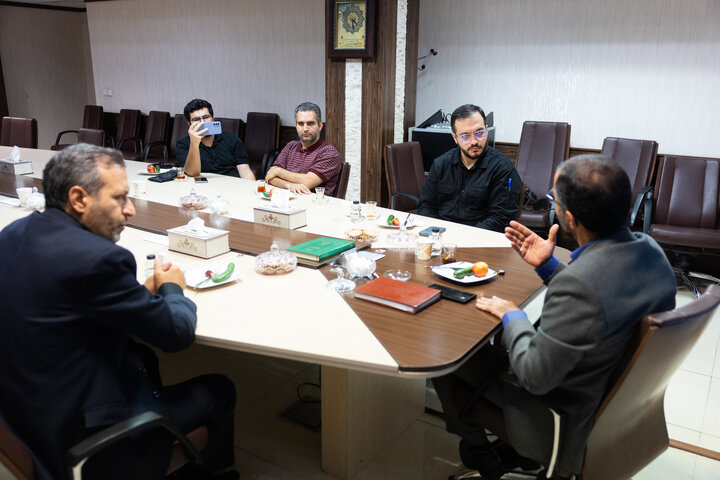 بازدید عباس گودرزی از خبرگزاری تسنیم