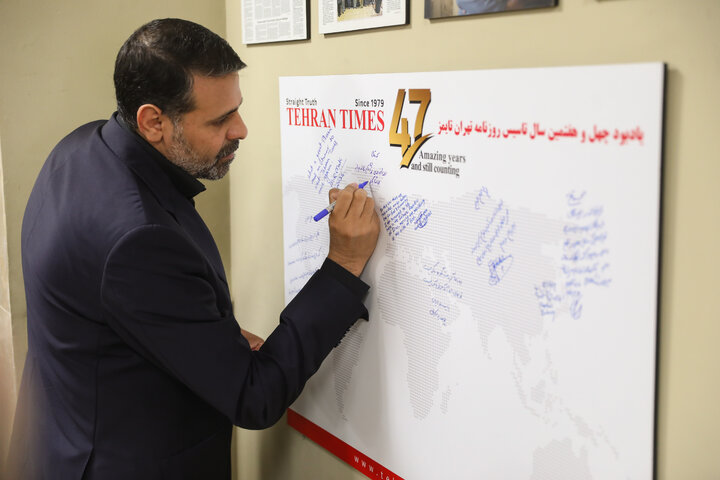 بازدید احمد نادری از خبرگزاری مهر