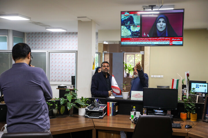 بازدید احمد نادری از خبرگزاری مهر