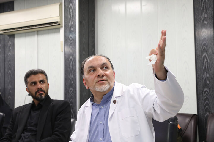 بازدید کمیسیون بهداشت و درمان اموزش پژشکی از پژوهشگاه سرطان جهاد دانشگاهی