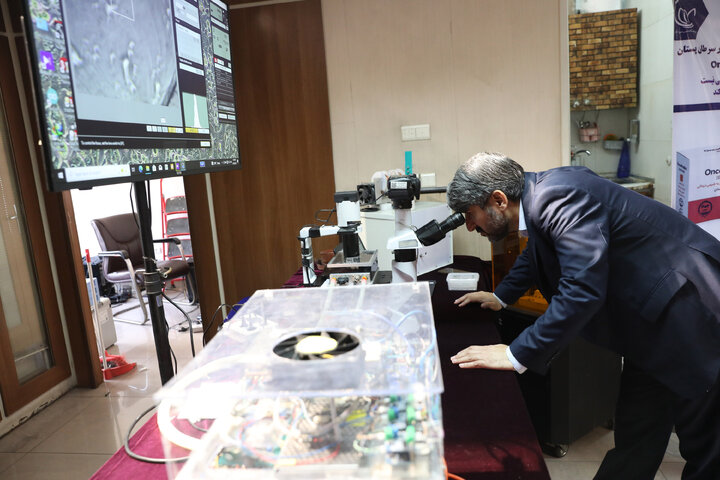 بازدید کمیسیون بهداشت و درمان اموزش پژشکی از پژوهشگاه سرطان جهاد دانشگاهی