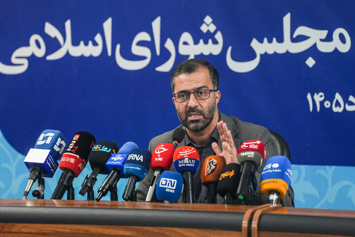 نشست خبری عباس گودرزی سخنگوی هیأت رئیسه مجلس شورای اسلامی