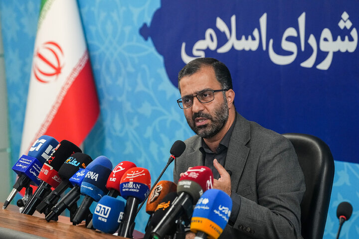 نشست خبری عباس گودرزی سخنگوی هیأت رئیسه مجلس شورای اسلامی