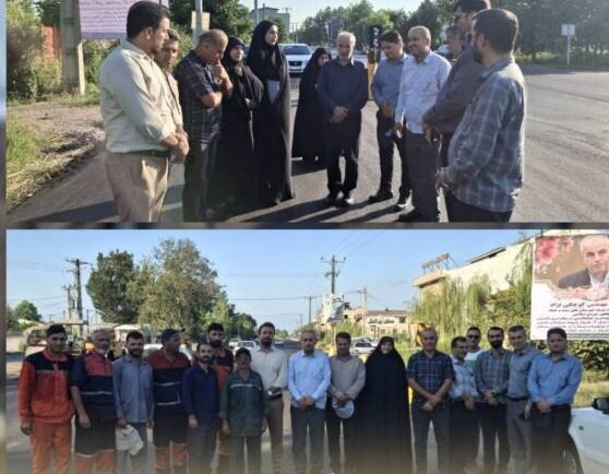 تخصیص ۱۰ میلیارد تومان برای تعریض و آسفالت محور شهید سلیمانی خشکبیجار تا امین‌آباد به همت کوچکی‌نژاد