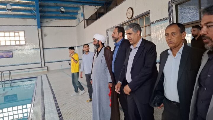 استخر سمیرم پس از سال‌ها انتظار افتتاح شد