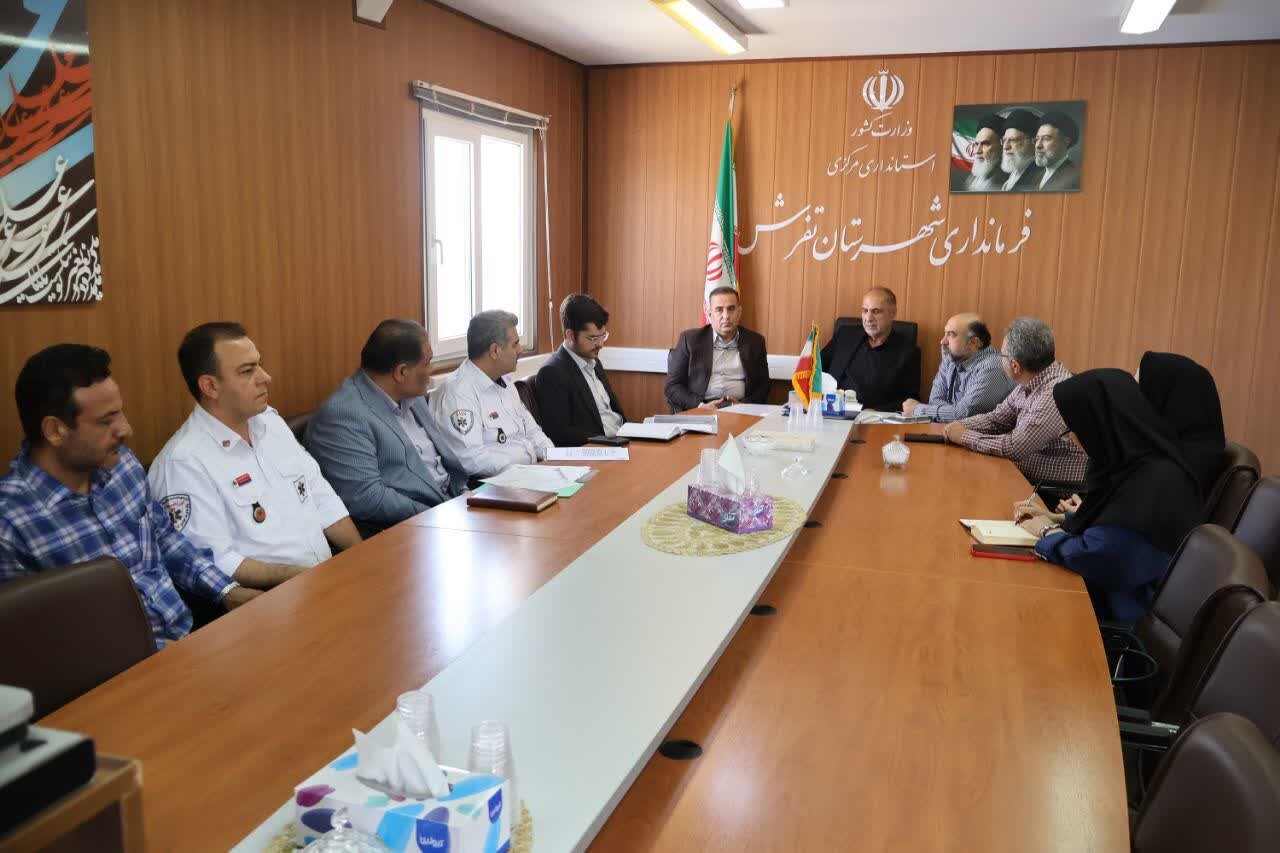 پیگیری بیاتی برای رفع مشکلات شبکه بهداشت و درمان تفرش و تکمیل اورژانس جفتان