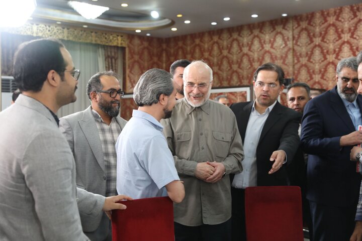 مراسم تکریم روز خبرنگار توسط مجلس شورای اسلامی