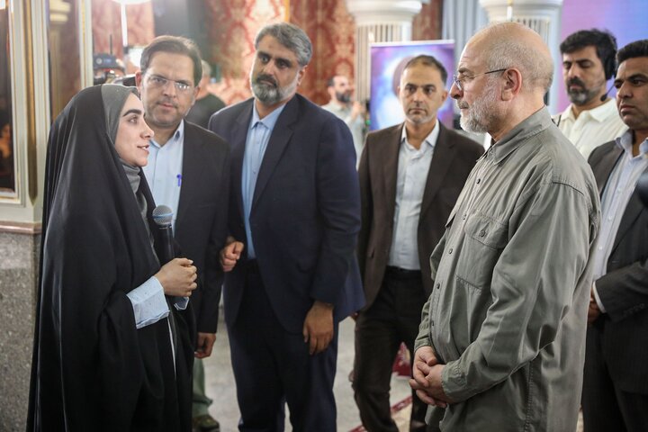 مراسم تکریم روز خبرنگار توسط مجلس شورای اسلامی