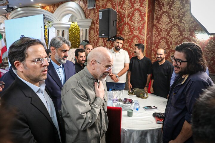 مراسم تکریم روز خبرنگار توسط مجلس شورای اسلامی