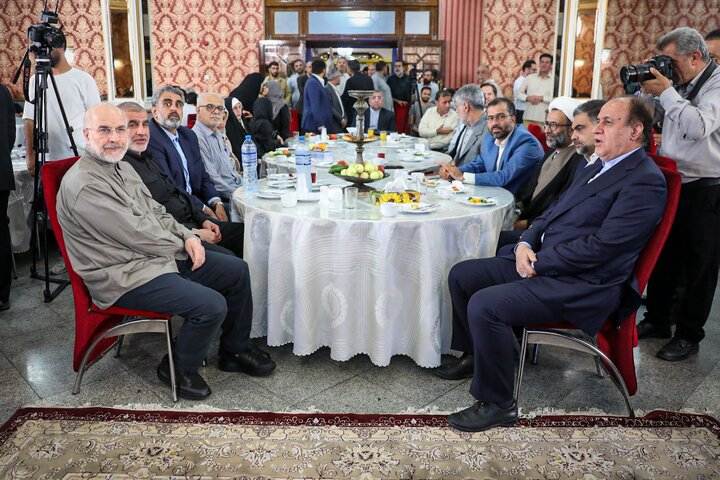 مراسم تکریم روز خبرنگار توسط مجلس شورای اسلامی