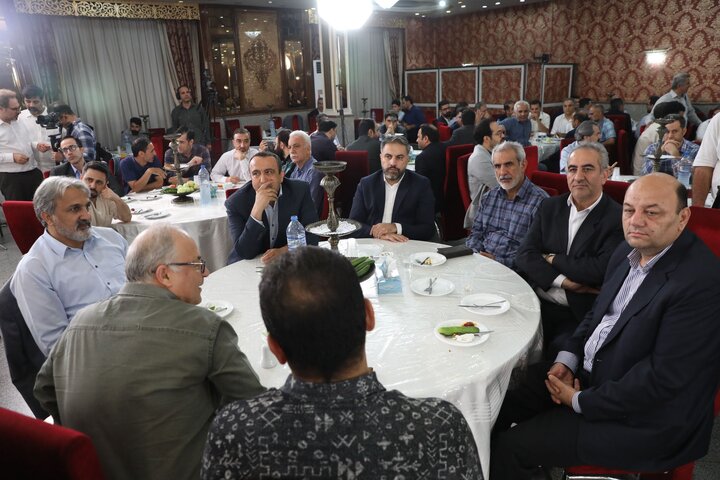 مراسم تکریم روز خبرنگار توسط مجلس شورای اسلامی