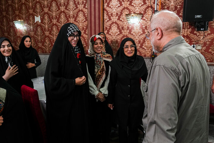 مراسم بزرگداشت روز خبرنگار با حضور دکتر قالیباف و اعضای هیئت رئیسه مجلس