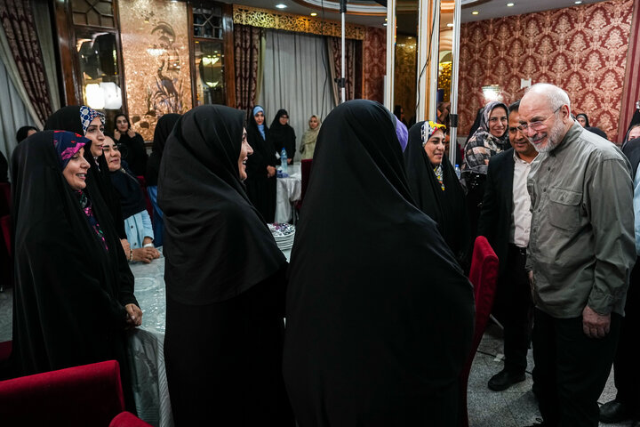 مراسم بزرگداشت روز خبرنگار با حضور دکتر قالیباف و اعضای هیئت رئیسه مجلس