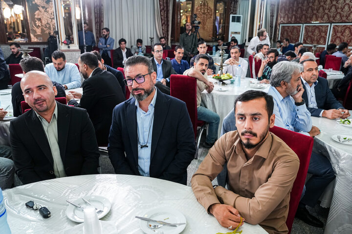 مراسم بزرگداشت روز خبرنگار با حضور دکتر قالیباف و اعضای هیئت رئیسه مجلس