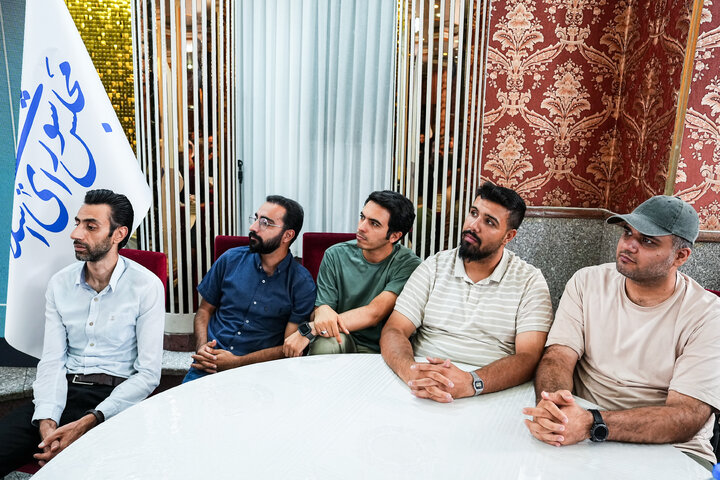 مراسم بزرگداشت روز خبرنگار با حضور دکتر قالیباف و اعضای هیئت رئیسه مجلس