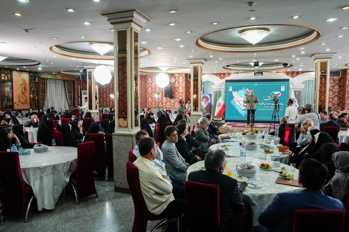 مراسم بزرگداشت روز خبرنگار با حضور دکتر قالیباف و اعضای هیئت رئیسه مجلس