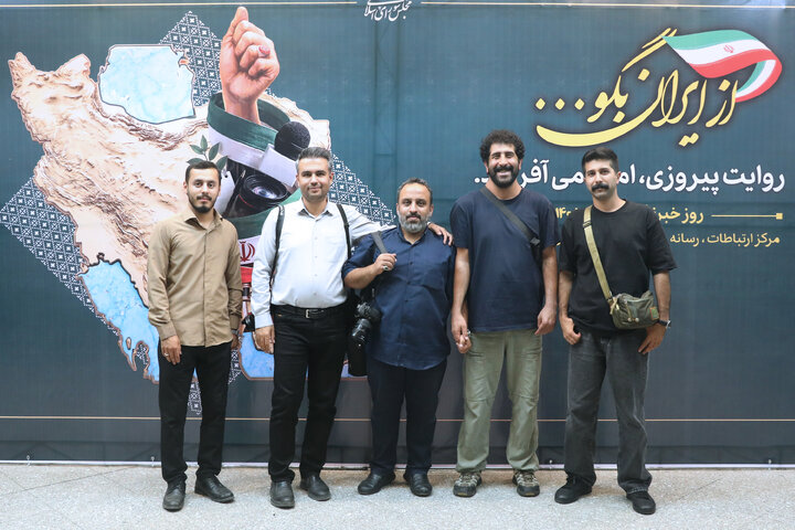 مراسم تکریم خبرنگاران پارلمانی