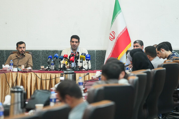 نشست خبری احمد بیگدلی نماینده مردم خدابنده در مجلس شورای اسلامی