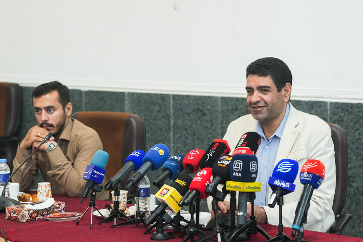 نشست خبری احمد بیگدلی نماینده مردم خدابنده در مجلس شورای اسلامی