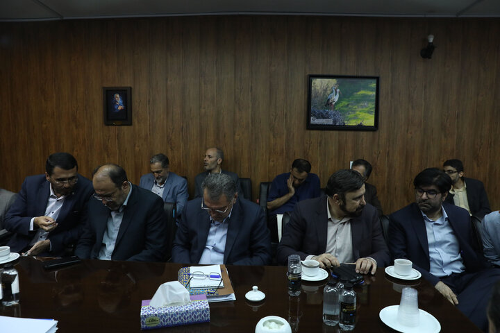 جلسه سهام عدالت با حضور علی نیک زاد وسیّد علی مدنی‌زاده