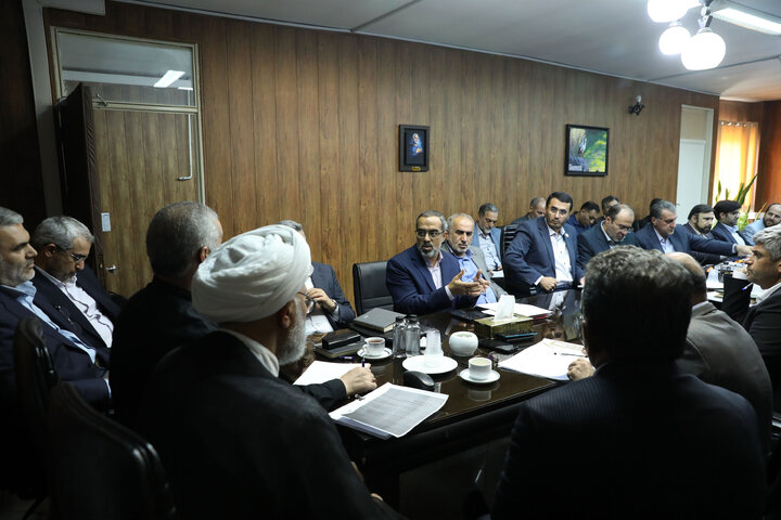 جلسه سهام عدالت با حضور علی نیک زاد وسیّد علی مدنی‌زاده