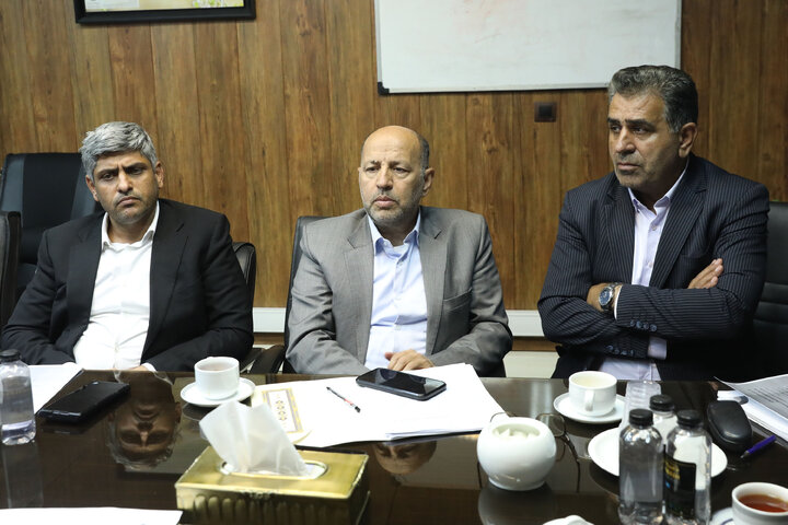 جلسه سهام عدالت با حضور علی نیک زاد وسیّد علی مدنی‌زاده