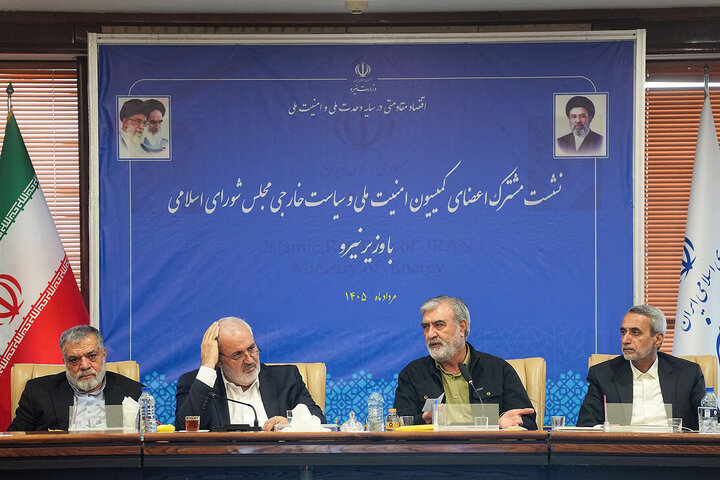نشست مشترک کمیسیون امنیت ملی مجلس با وزیر نیرو