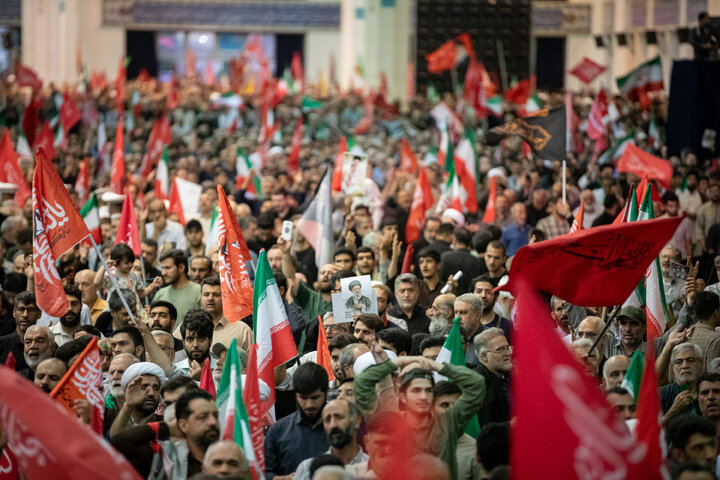 مراسم بزرگداشت چهلم «آقای شهید ایران»