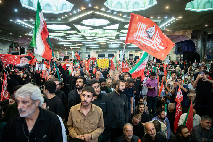 مراسم بزرگداشت چهلم «آقای شهید ایران»