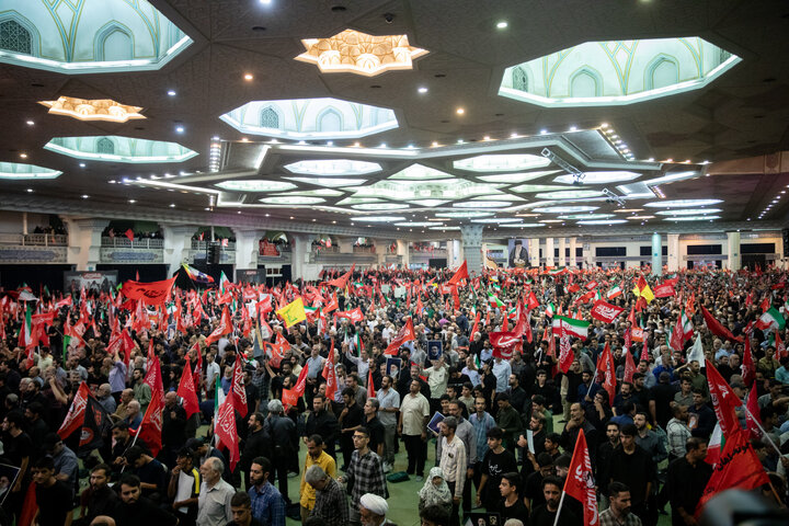 مراسم بزرگداشت چهلم «آقای شهید ایران»