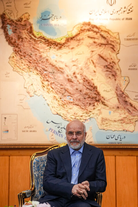 بدرقه رسمی دکتر قالیباف رئیس مجلس در سفر به عراق